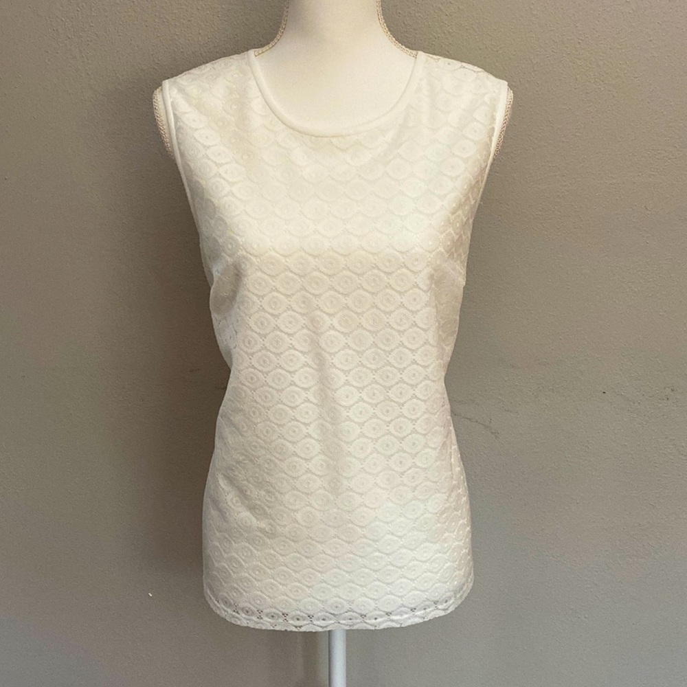NWT Lacy White Blouse